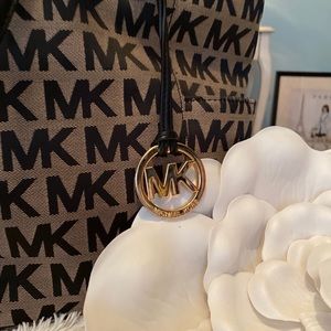 Michael Kors fabric signature bag